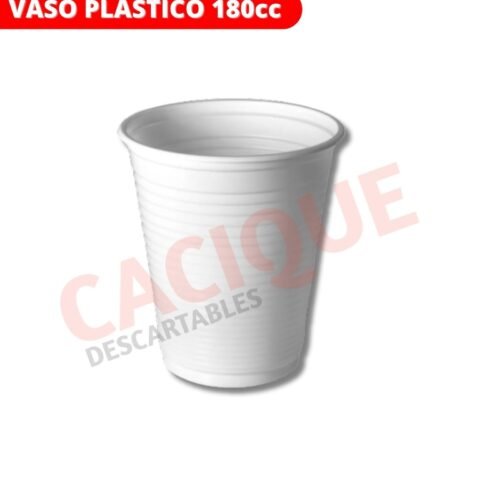 VASO PLASTIVAS 180 CC