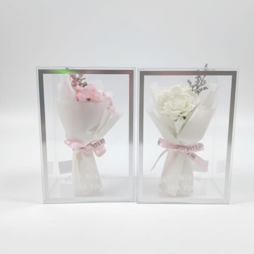 RAMO FLOR CHICO BEST WISHER CAJA PVC
