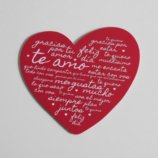 TARJETA ENAMORADO X5UNID