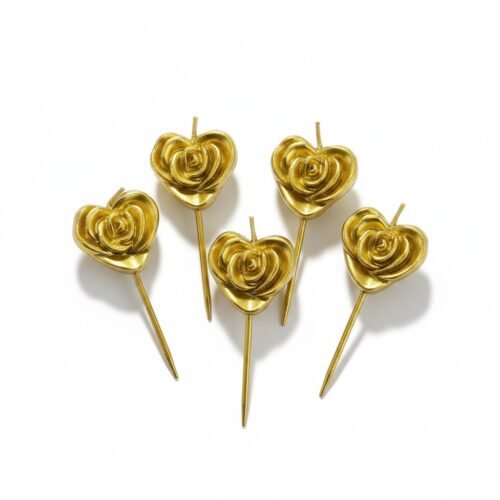 VELA FORMA DE ROSA