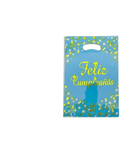 BOLSA RIñON CUMPLEAñO 17X25X10UNID