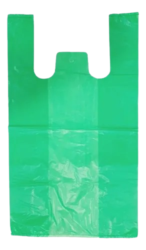 BOLSA CAMISETA VERDE 40X50