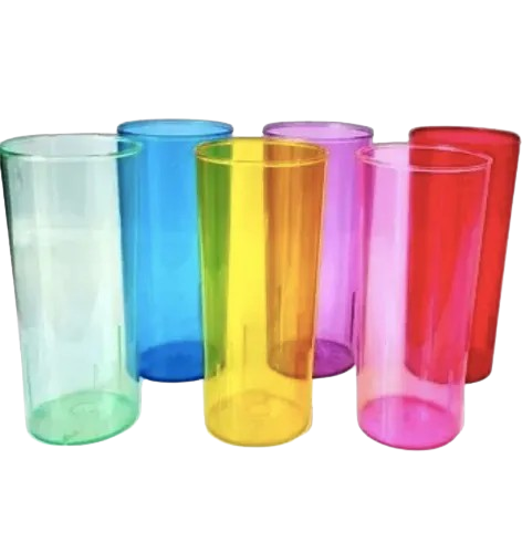 VASO TRAGO LARGO BOYANO CASINO COLORES CRISTAL