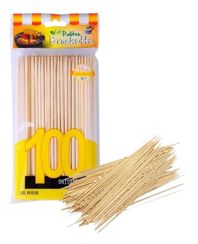 PALITO BROCHETTE 15 CM