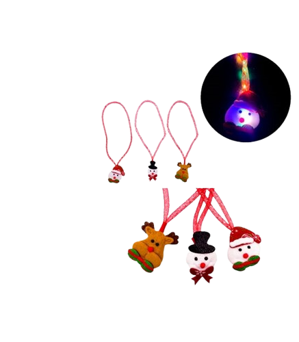 COLLAR NAVIDAD LUMINOSO