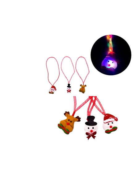 COLLAR NAVIDAD LUMINOSO