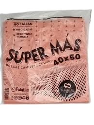 BOLSA CAMISETA 40X50 SUPER MAS