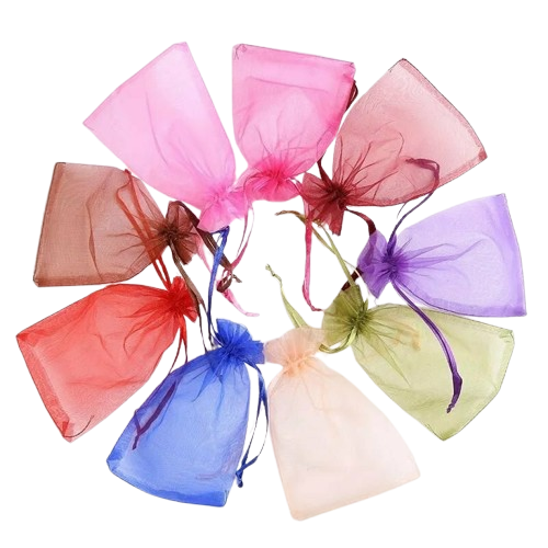BOLSA DE ORGANZA 9X12X10UNID