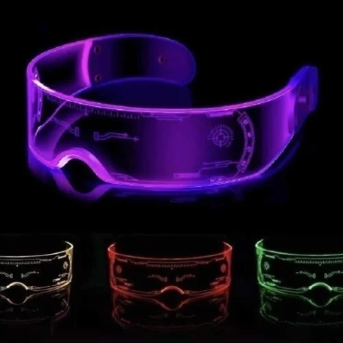 ANTEOJO FUTURISTA LUMINOSO