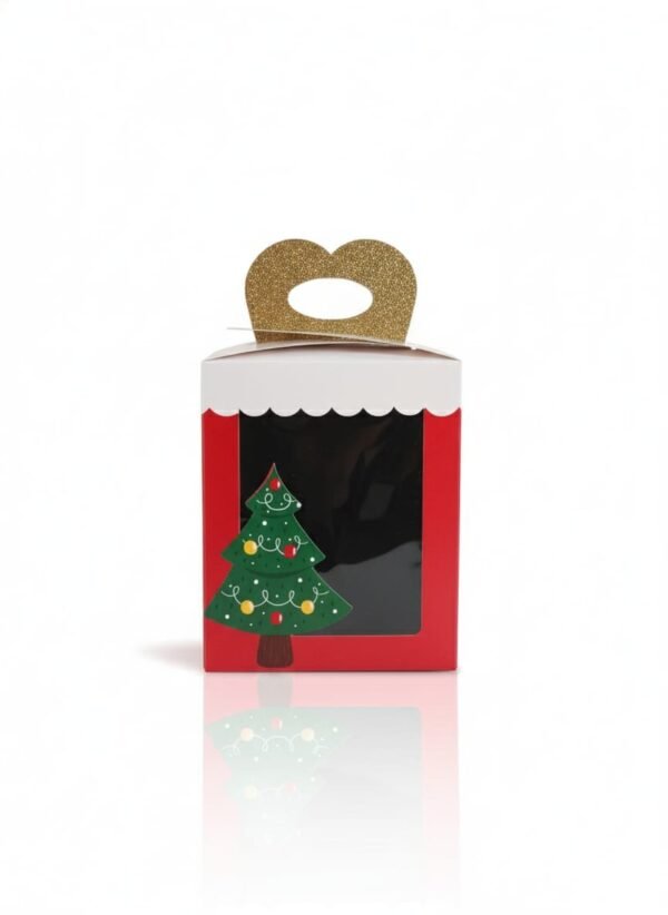 CAJA SC PAN DULCE MANIJA DORADA NAVIDAD 1/2