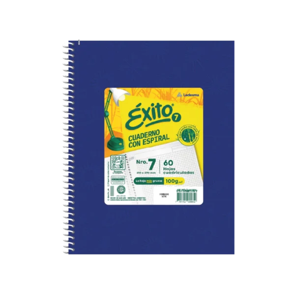 CUADERNO ESPIRAL GRANDE 21X27X80HJ
