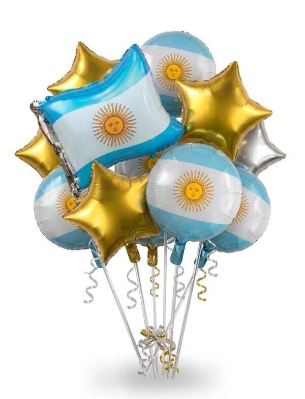SET DE GLOBO ARGENTINA ESTRELLA BANDETA