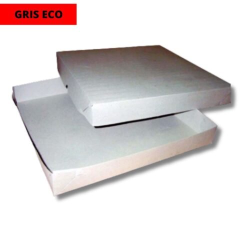CAJAS PIZZA GRIS E X 10UNID