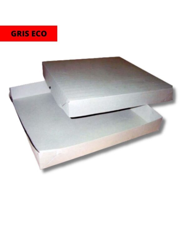 CAJAS PIZZA GRIS E X 10UNID