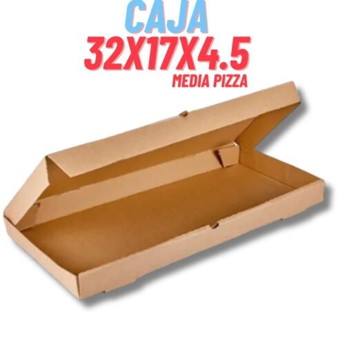 CAJA EDG MEDIA PIZZA M/M 32X17X4.5 UNID