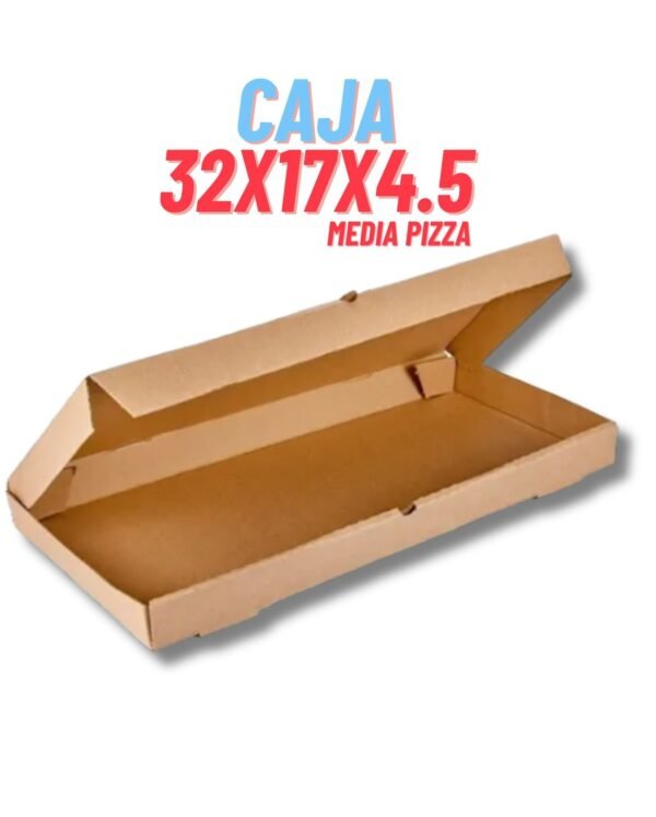 CAJA EDG MEDIA PIZZA M/M 32X17X4.5 UNID
