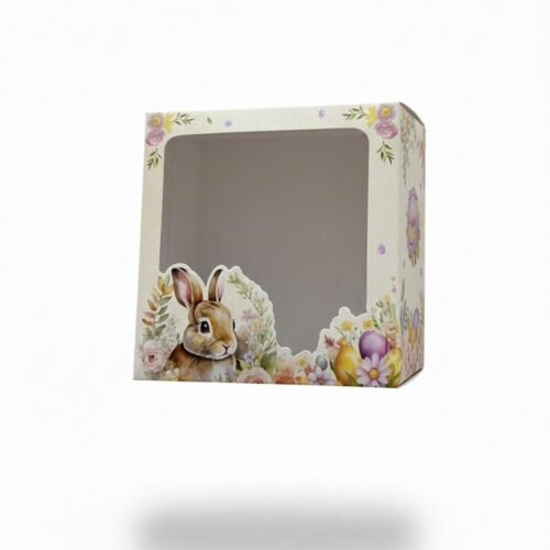 CAJA SUR PASCUAS 2025 CONEJO FLORAL 20X20X10