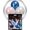 GLOBO LATEX PERLADO TRICOLOR X20UNID