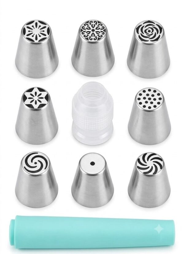 SET 8 PICOS GRANDE +CUPLA+MANGA